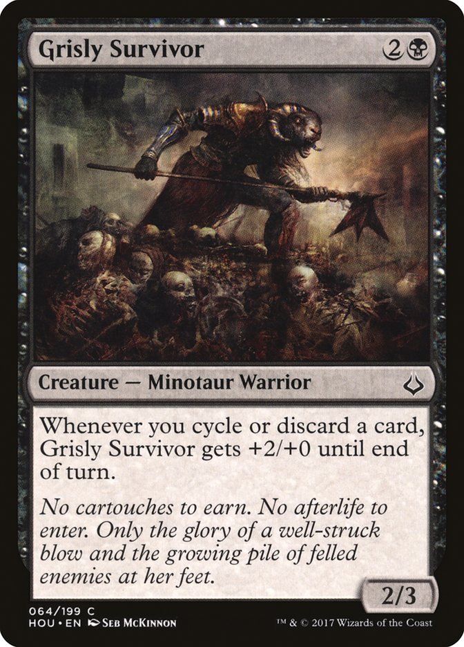 Grisly Survivor - [Foil] Hour of Devastation (HOU)