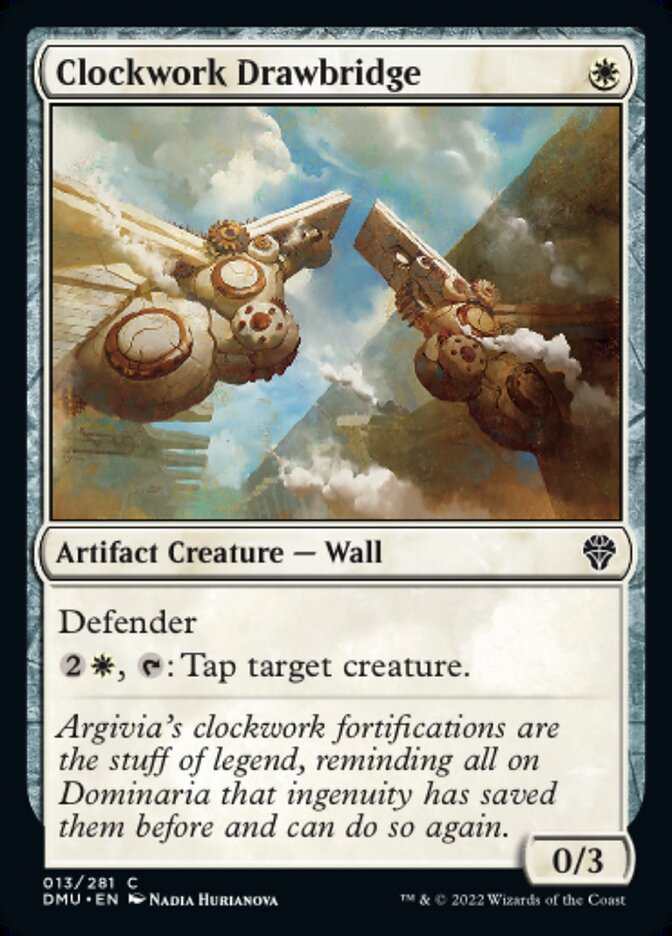 Clockwork Drawbridge - [Foil] Dominaria United (DMU)