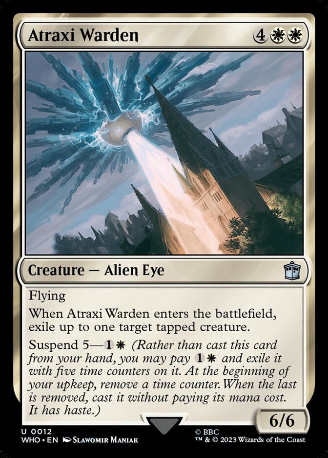 Atraxi Warden - [Foil] Doctor Who (WHO)