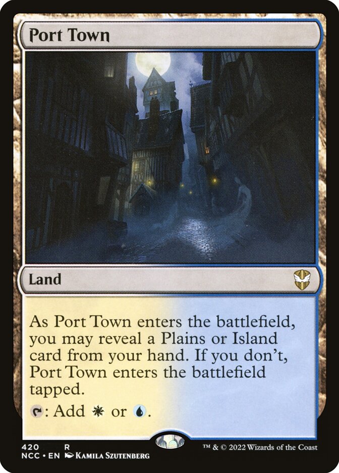 Port Town - [Foil] New Capenna Commander (NCC)