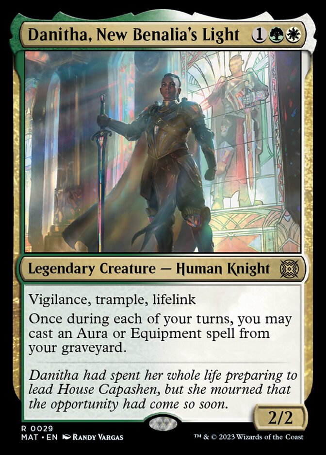 Danitha, New Benalia's Light - [Foil] March of the Machine: The Aftermath (MAT)