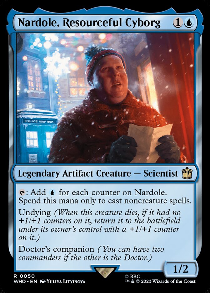 Nardole, Resourceful Cyborg - [Foil] Doctor Who (WHO)