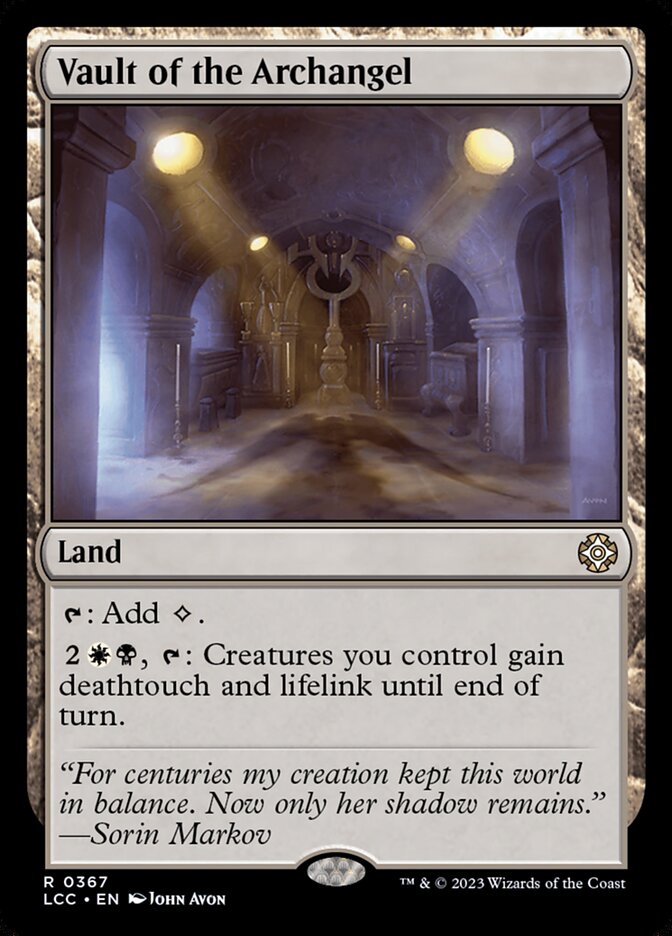 Vault of the Archangel - Lost Caverns of Ixalan Commander (LCC)