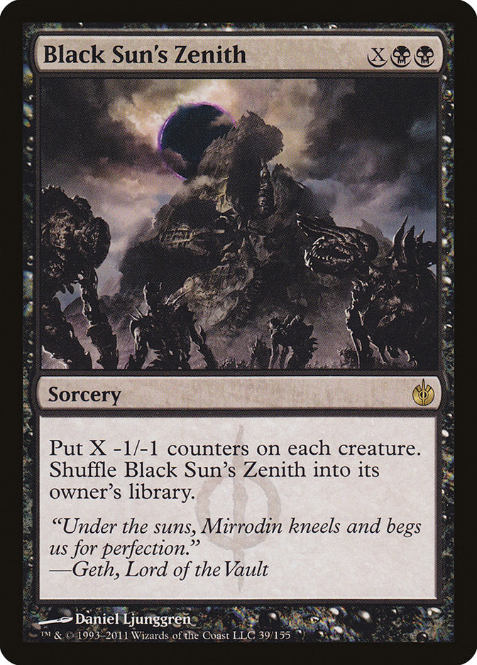 Black Sun's Zenith - [Foil] Mirrodin Besieged (MBS)