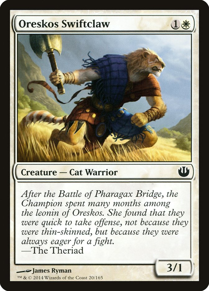 Oreskos Swiftclaw - [Foil] Journey into Nyx (JOU)