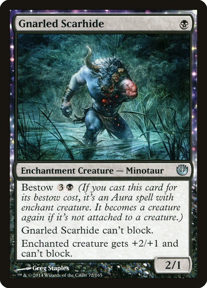 Gnarled Scarhide - [Foil] Journey into Nyx (JOU)
