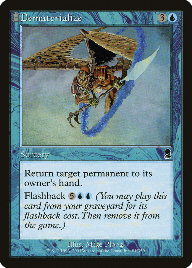 Dematerialize - [Foil, Retro Frame] Odyssey (ODY)