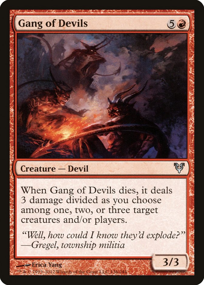Gang of Devils - [Foil] Avacyn Restored (AVR)