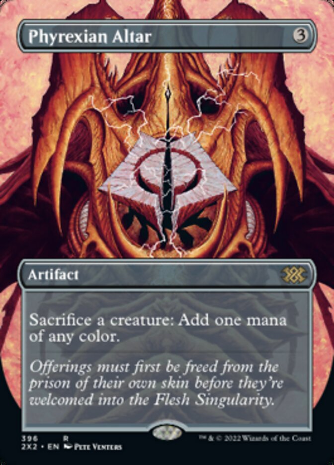Phyrexian Altar - [Borderless] Double Masters 2022 (2X2)