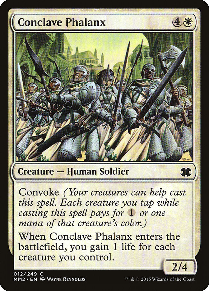 Conclave Phalanx - [Foil] Modern Masters 2015 (MM2)