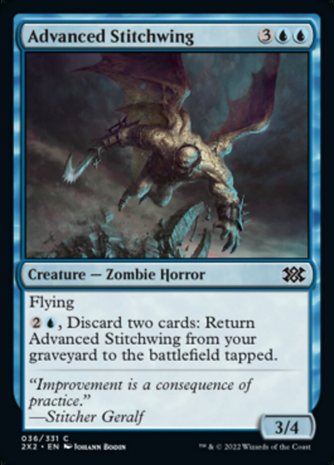Advanced Stitchwing - [Foil] Double Masters 2022 (2X2)