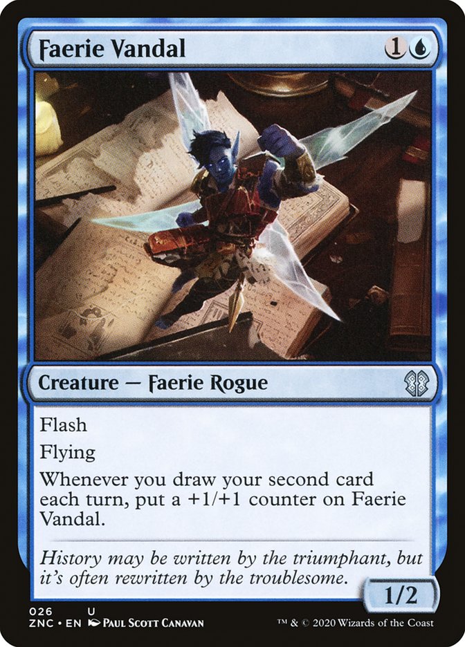 Faerie Vandal - Zendikar Rising Commander (ZNC)
