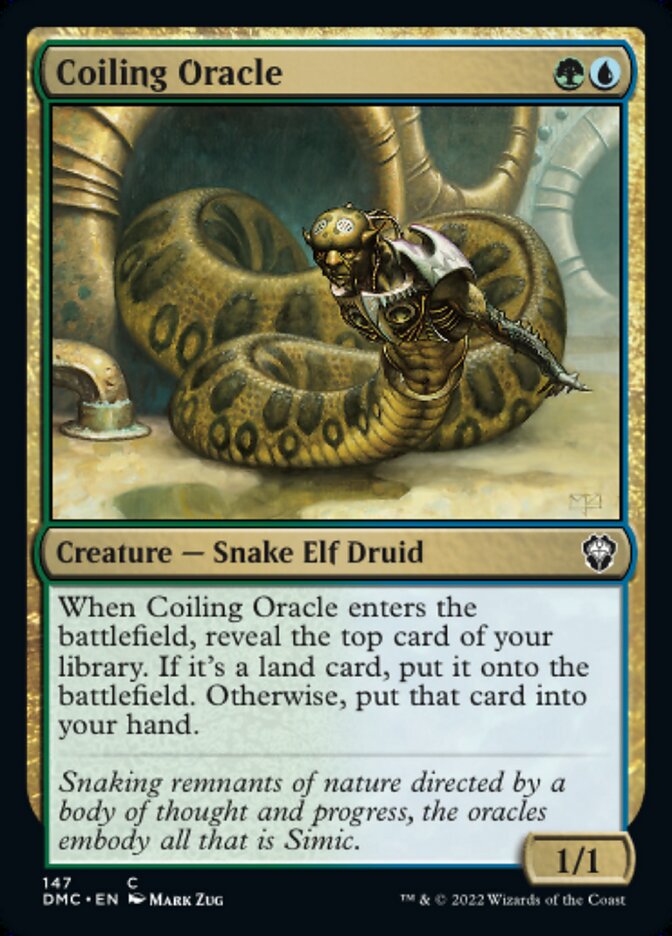Coiling Oracle - Dominaria United Commander (DMC)