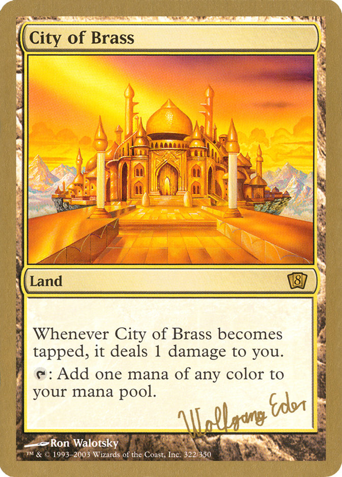 City of Brass - World Championship Decks 2003 (WC03)