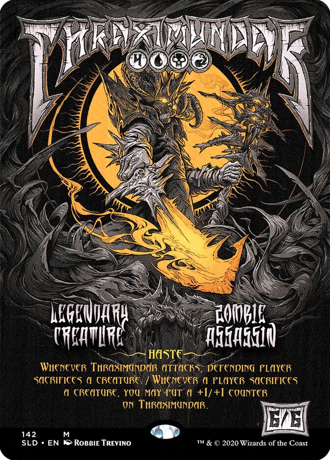 Thraximundar (142) - [Foil, Borderless] Secret Lair Drop (SLD)