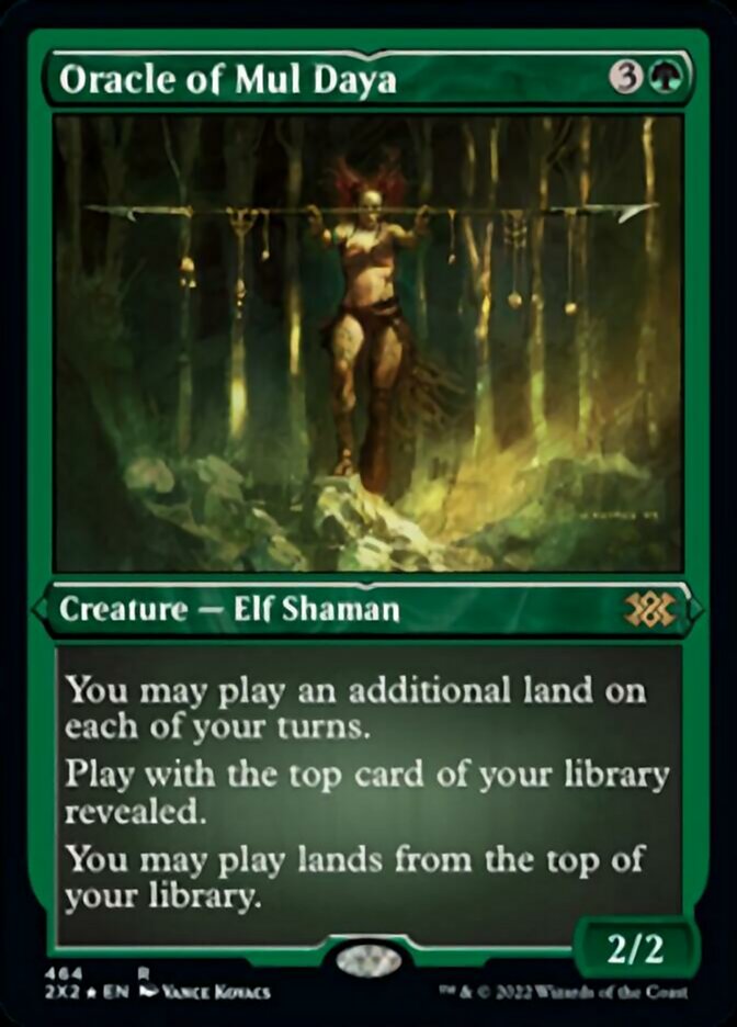 Oracle of Mul Daya - [Etched Foil] Double Masters 2022 (2X2)