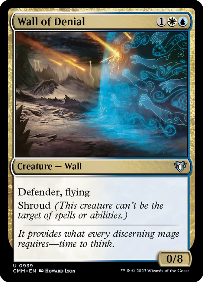 Wall of Denial - Commander Masters (CMM)