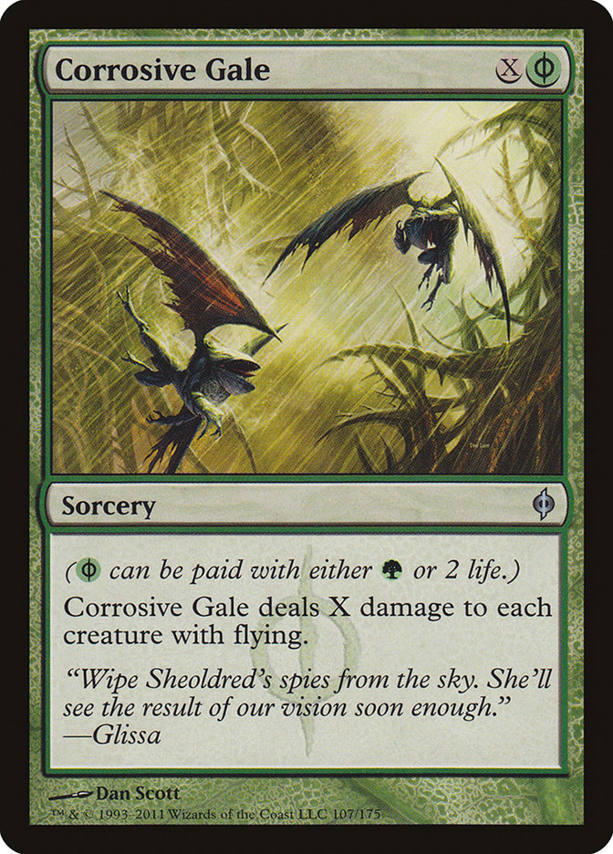 Corrosive Gale - [Foil] New Phyrexia (NPH)