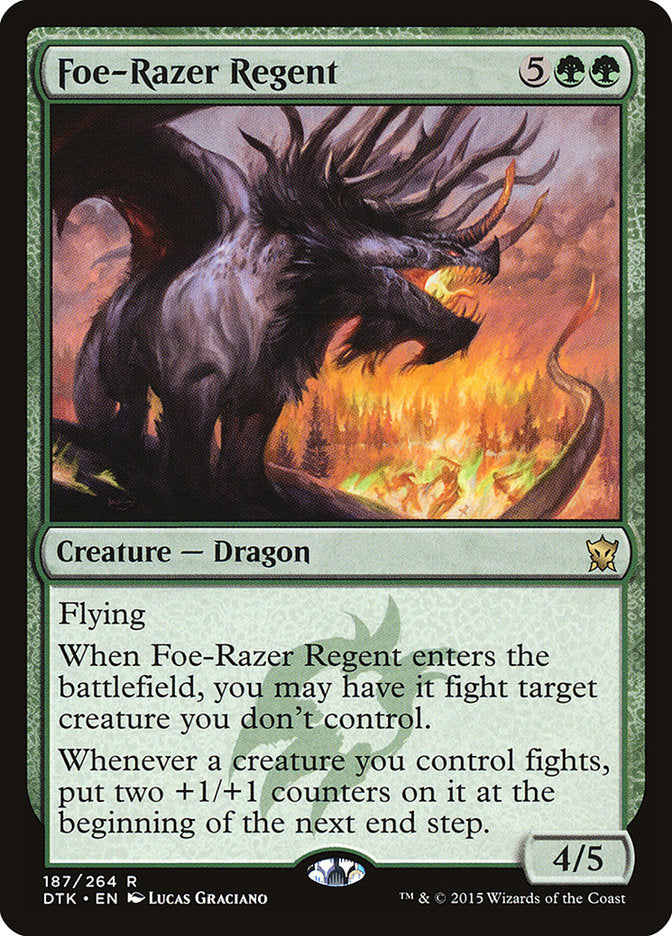 Foe-Razer Regent - [Foil] Dragons of Tarkir (DTK)