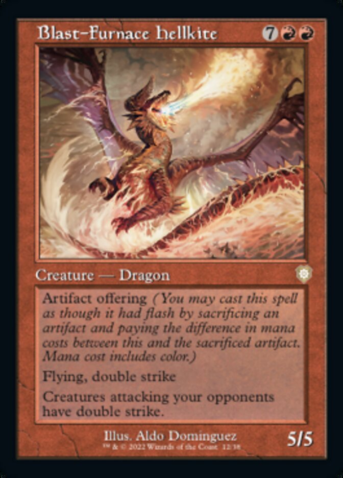 Blast-Furnace Hellkite - The Brothers' War Commander (BRC)