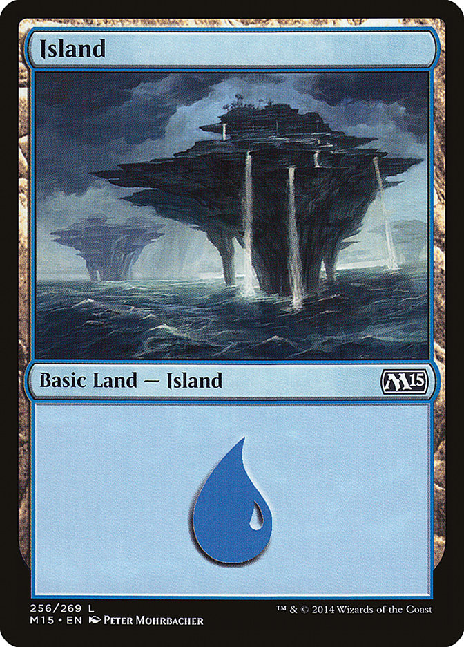 Island (256) - [Foil] Magic 2015 (M15)