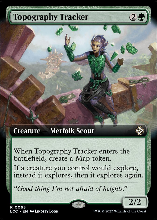 Topography Tracker - [Extended Art] Lost Caverns of Ixalan Commander (LCC)