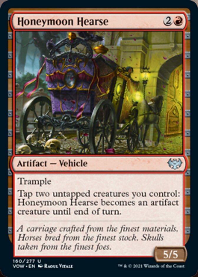 Honeymoon Hearse - [Foil] Innistrad: Crimson Vow (VOW)