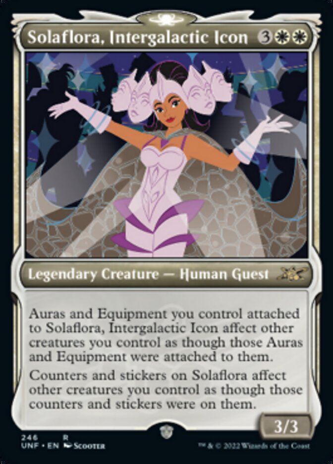 Solaflora, Intergalactic Icon - [Showcase] Unfinity (UNF)