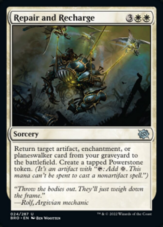 Repair and Recharge - The Brothers' War (BRO)