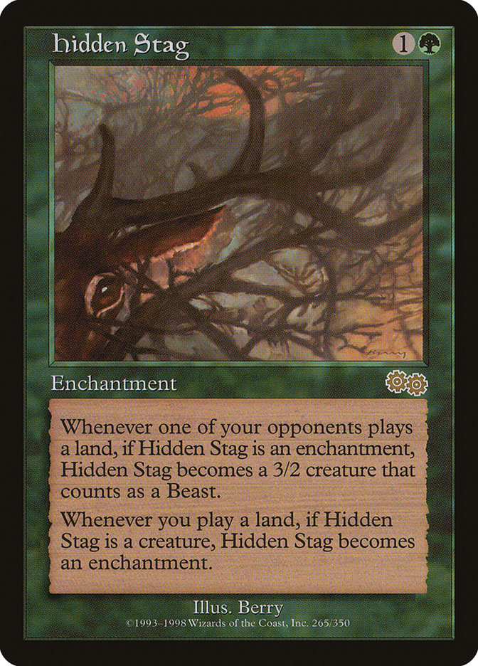 Hidden Stag - [Retro Frame] Urza's Saga (USG)