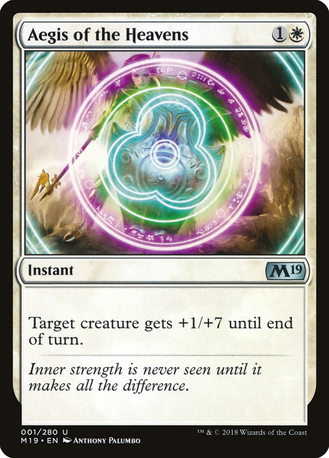 Aegis of the Heavens - [Foil] Core Set 2019 (M19)