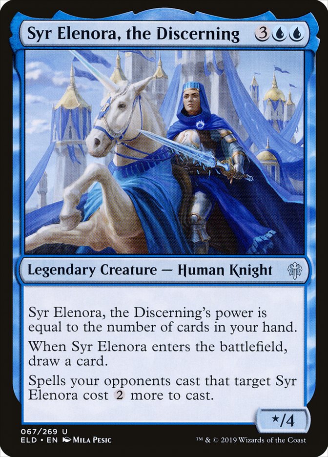 Syr Elenora, the Discerning - [Foil] Throne of Eldraine (ELD)