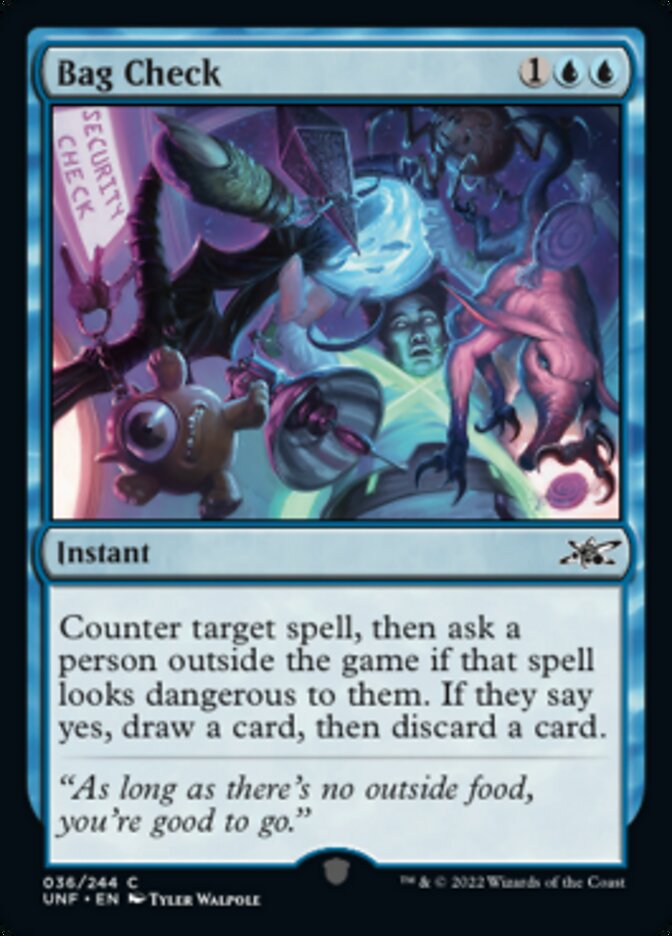 Bag Check - [Foil] Unfinity (UNF)