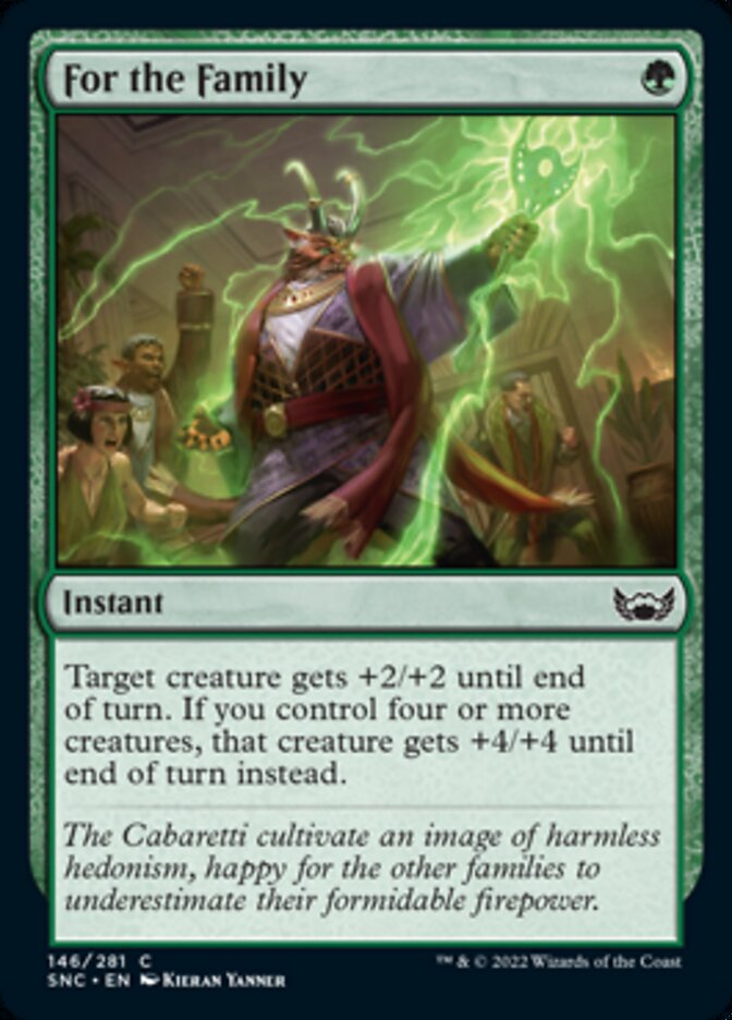 For the Family - [Foil] Streets of New Capenna (SNC)