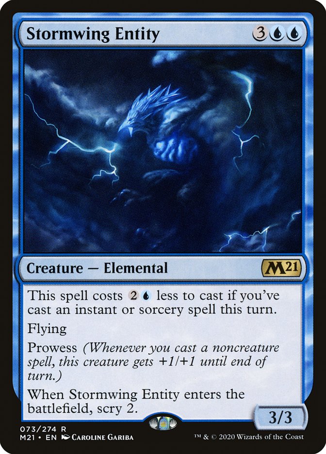 Stormwing Entity - [Foil] Core Set 2021 (M21)