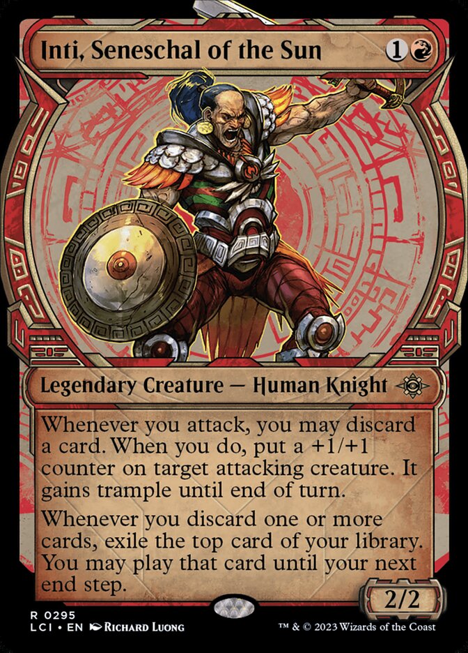 Inti, Seneschal of the Sun - [Foil, Showcase] The Lost Caverns of Ixalan (LCI)