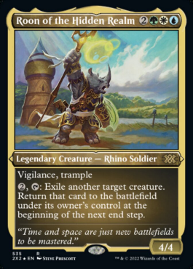 Roon of the Hidden Realm - [Etched Foil] Double Masters 2022 (2X2)