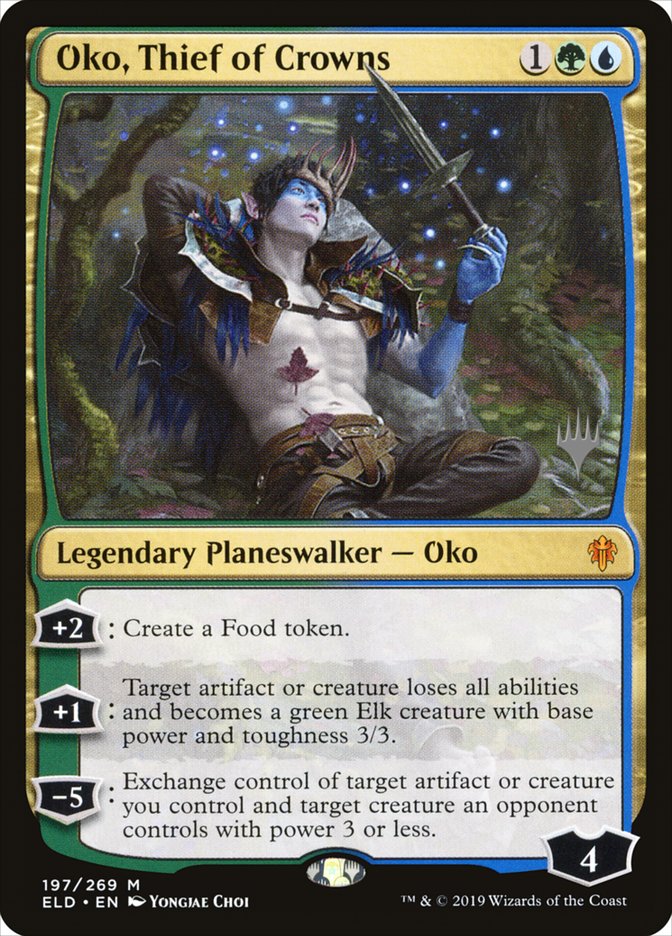 Oko, Thief of Crowns - [Promo] Throne of Eldraine Promos (PELD)