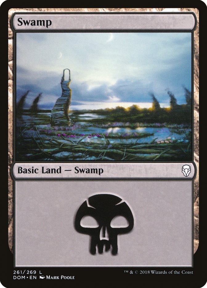 Swamp - [Foil] Dominaria (DOM)