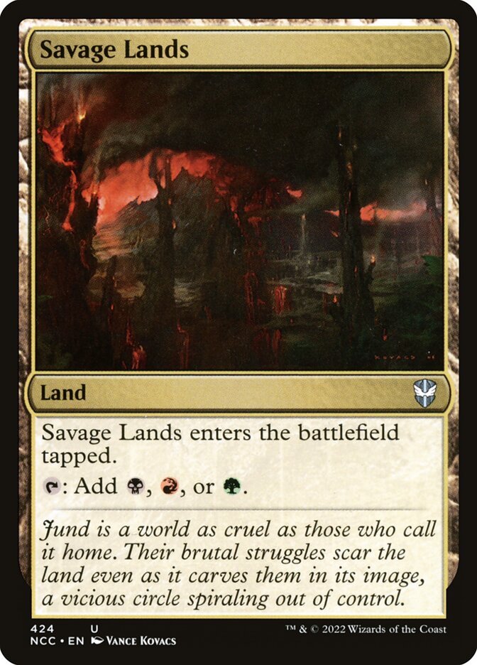 Savage Lands - [Foil] New Capenna Commander (NCC)