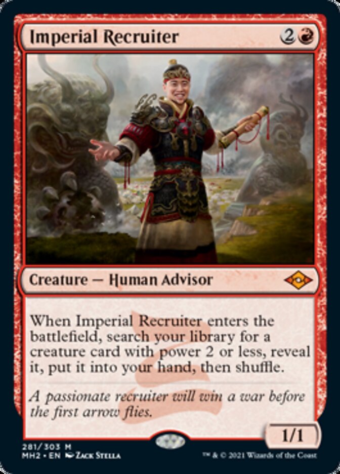 Imperial Recruiter - [Foil, Etched] Modern Horizons 2 (MH2)
