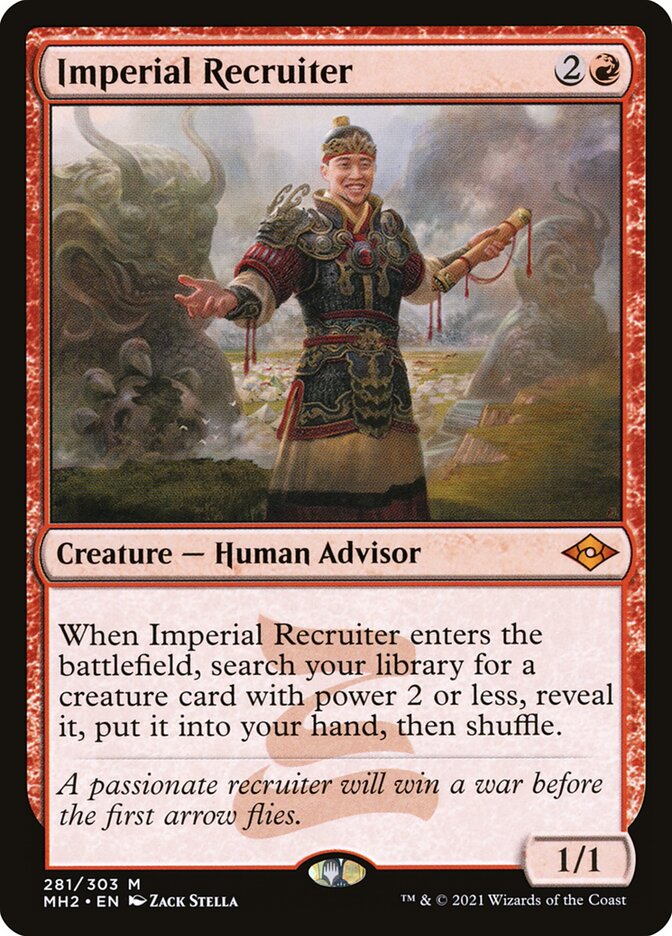 Imperial Recruiter - [Etched Foil] Modern Horizons 2 (MH2)