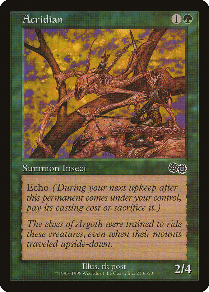 Acridian - [Retro Frame] Urza's Saga (USG)