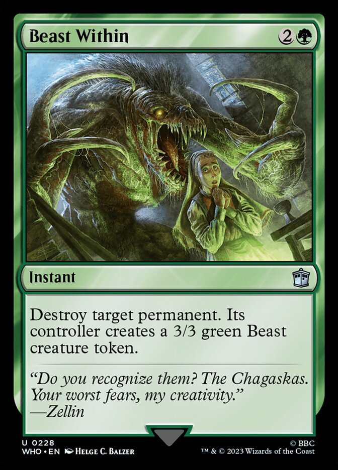 Beast Within - [Foil] Doctor Who (WHO)