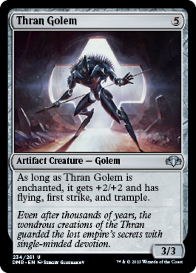 Thran Golem - Dominaria Remastered (DMR)
