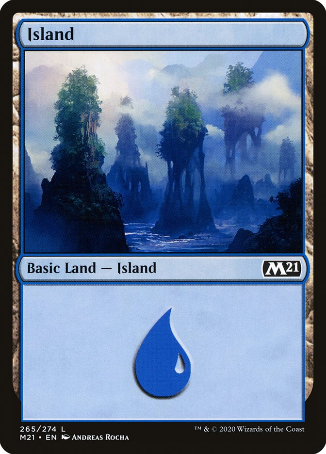Island - [Foil] Core Set 2021 (M21)