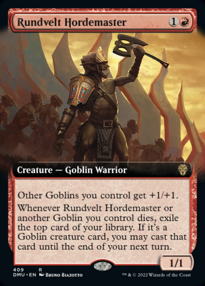 Rundvelt Hordemaster - [Extended Art] Dominaria United (DMU)