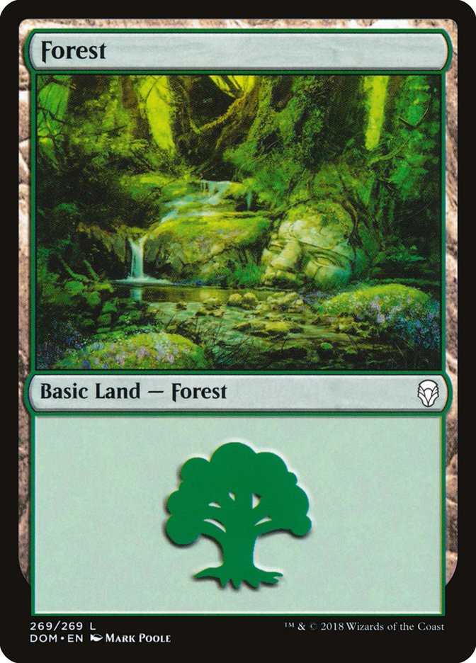 Forest - [Foil] Dominaria (DOM)