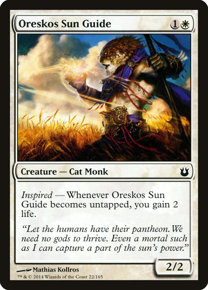Oreskos Sun Guide - Born of the Gods (BNG)
