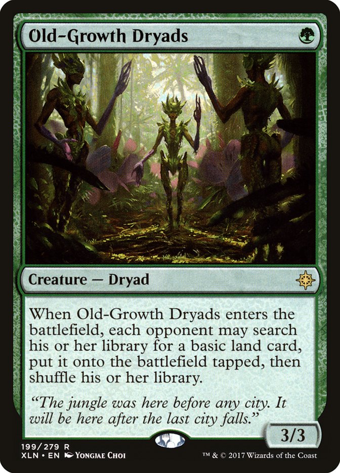 Old-Growth Dryads - [Foil] Ixalan (XLN)